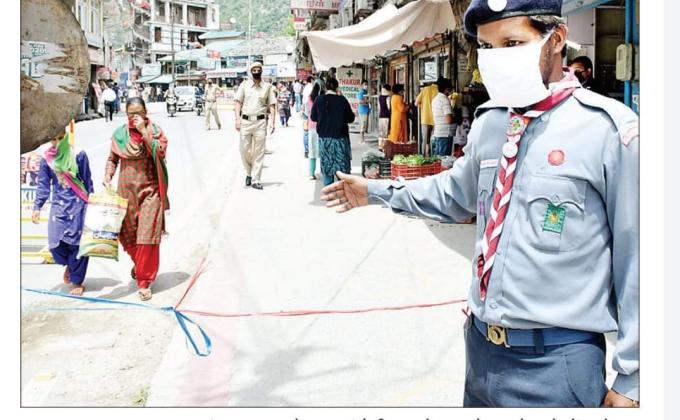SCOUTS FIGHT AGAINST CORONA