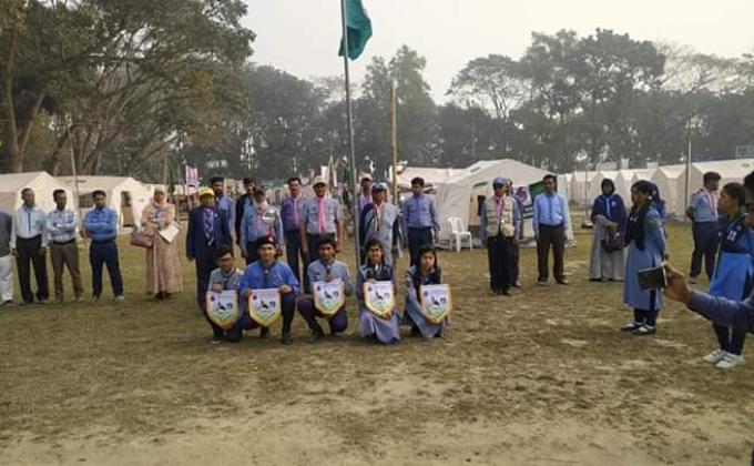 ৬ষ্ঠ উপজেলা স্কাউট সমাবেশে ক্যান্টনমেন্ট পাবলিক স্কুল ও কলেজ মোমেনশাহী স্কাউট গ্রুপ সাফল্যের সাথে অংশগ্রহণ করেছে।