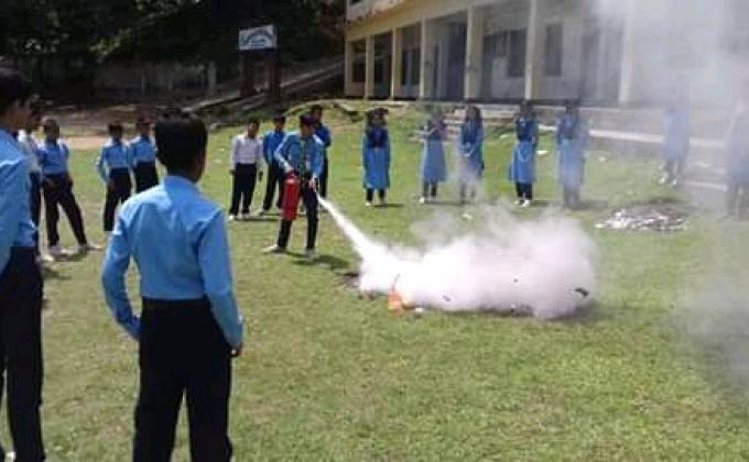 Training of fire rescue to scouts