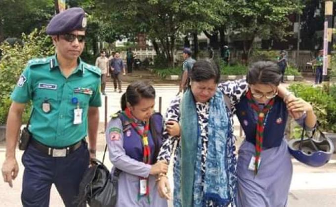 Traffic Month 2018: Traffic Awerness And Road Safety By Rover Scouts. 