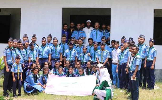 কুর্মিটোলা জেলা এয়ার স্কাউটস এর  উদ্যোগে পারদর্শিতা ব্যাজ ও দক্ষতা অর্জন কোর্সের অনুষ্ঠিতঃ  