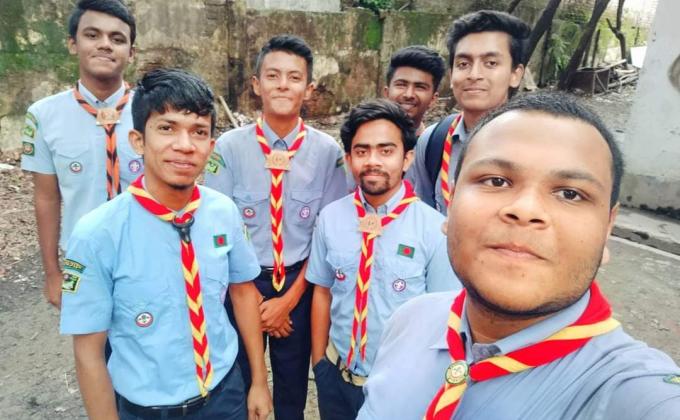 43 years celebration of Sebabratee Mukta Scout Group.