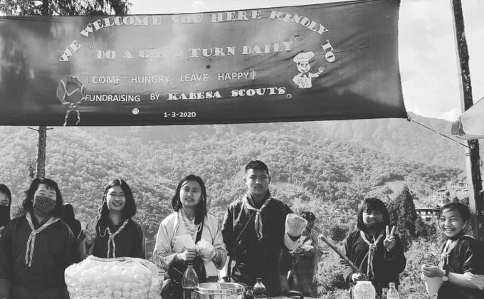 FUNDRAISING BY KABESA SCOUTS