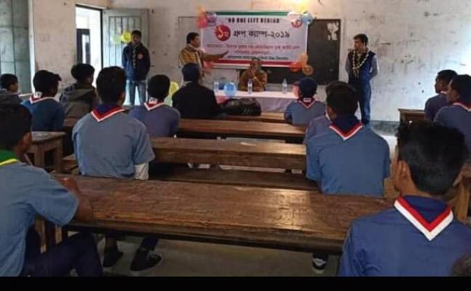 A one-day online seminar was organized by Himanshu Kumar Dutta Memorial Open Scout Group