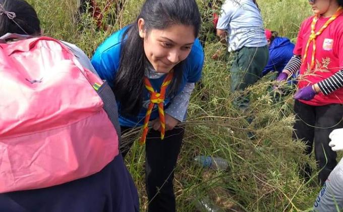 Marijuana uproot in Lobesa village