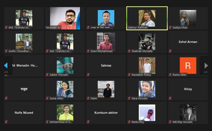 Virtual crew meeting 