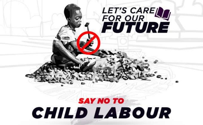 No to child labour 