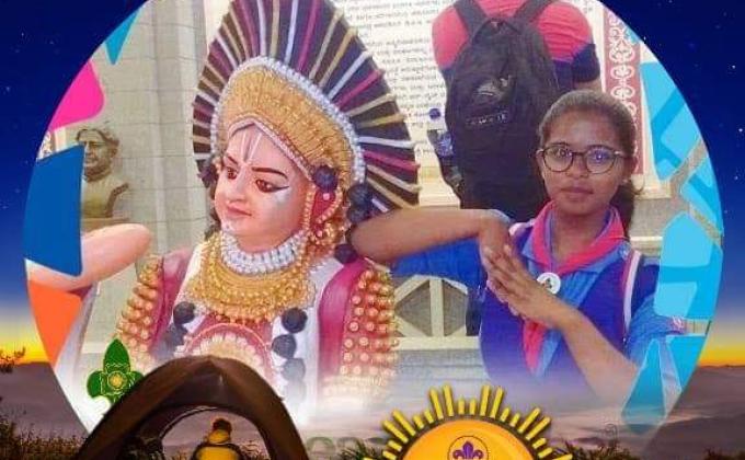 World scouting sunrise day and scout scarf day 