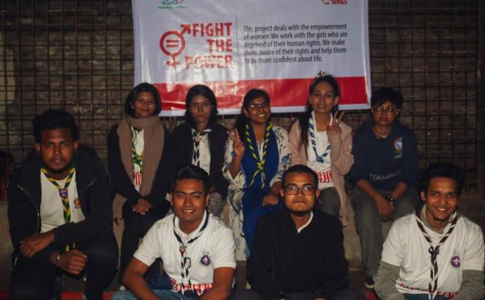 পিরিয়ড সম্পর্কে সচেতনতা বৃদ্ধির  লক্ষ্যে কাজ।