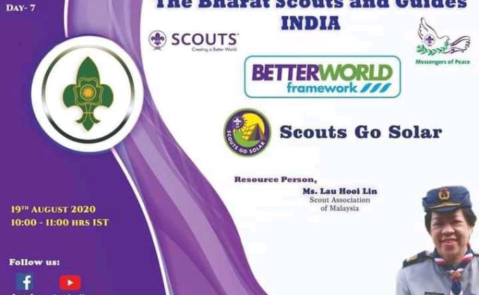 DAY-7 A VIRTUAL WEBINAR OR BETTER WORD FRAMEWORK,Scout Go Solar and Diversity and Inclusion