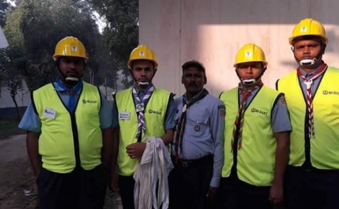 ১ম জাতীয় দুর্যোগ রেসপন্স স্কাউট ক্যাম্প ২০১৬