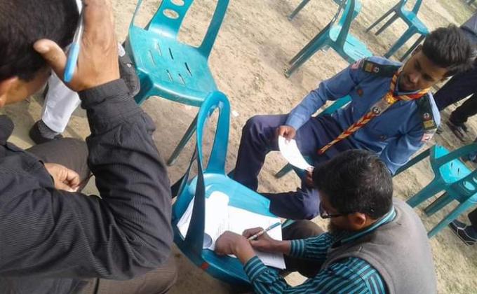 Statistical survey of Bangladesh  scouts  shahajanpur Upazila .