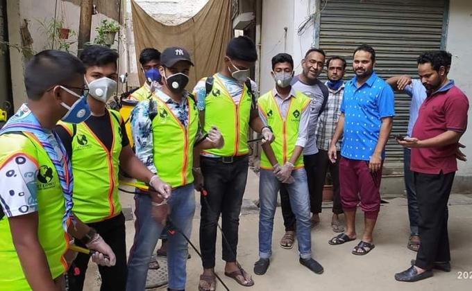 জীবাণু মুক্ত এলাকা