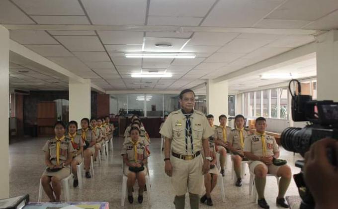 ถ่ายทำสารคดี เรื่อง ตามรอย "ลูกเสือ"