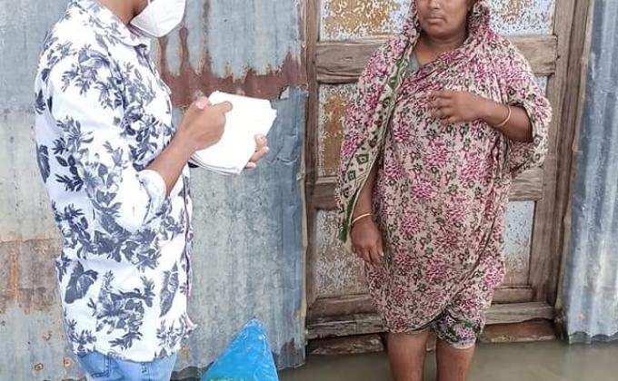 বন্যার্থদের মাঝে ত্রাণ বিতরণ কর্মসূচী ২০২০ খ্রি