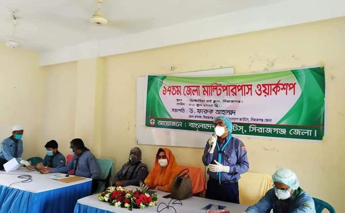 বাংলাদেশ স্কাউট সিরাজগঞ্জ জেলার ব্যাবস্থাপনা ও পরিচালনায় ১৭ তম জেলা মাল্টিপারপাস ওয়ার্কশপ অনুষ্ঠিত