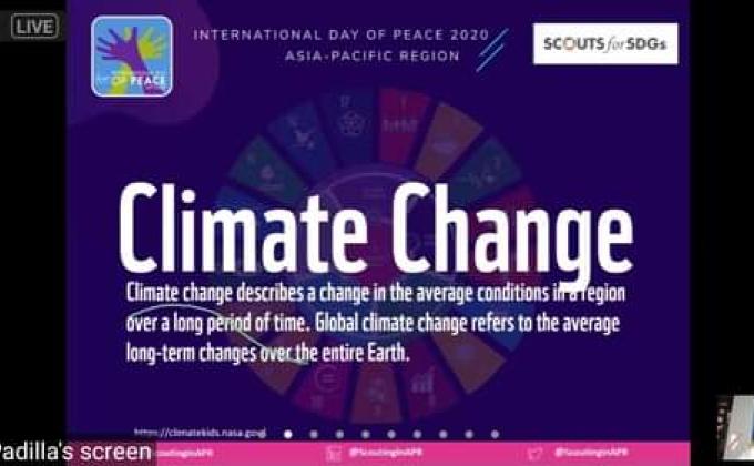 APR Messengers of Peace - SDG Webinar.  Day 3