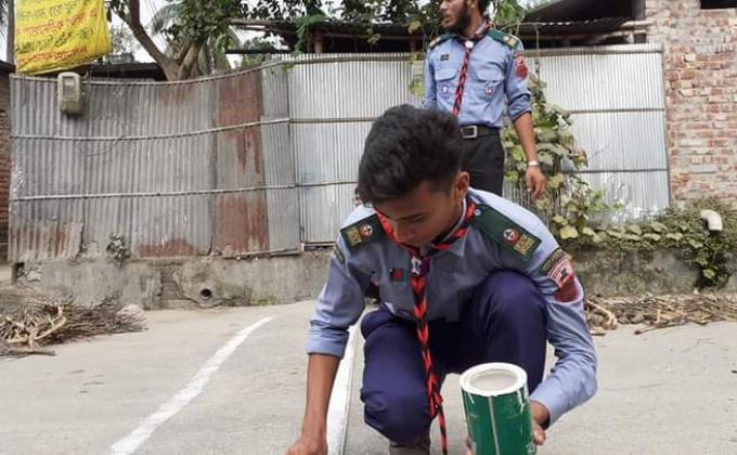 স্প্রিট ব্রেকার রং করন