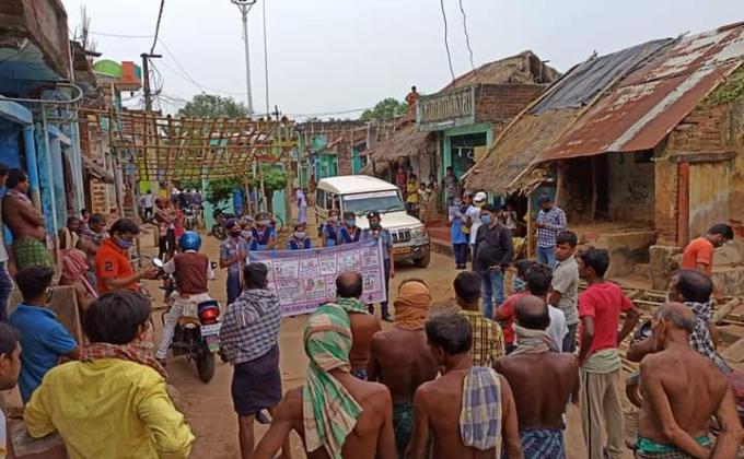 Covid-19 awareness activities- international day of peace