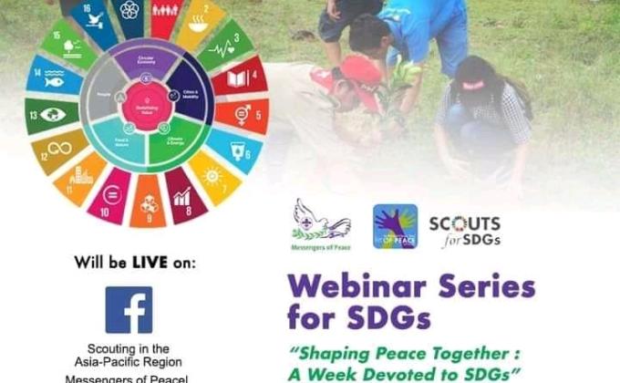 Webinar series for scouts for SDGs