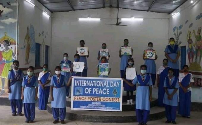 Peace Poster making-International day of peace