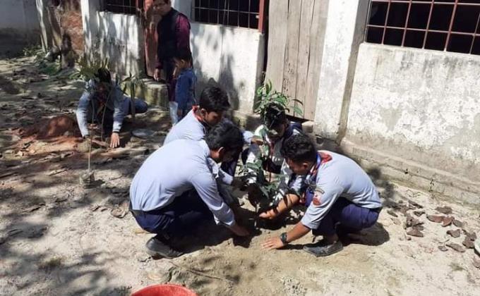 মুজিব বর্ষ উপলক্ষে বৃক্ষরোপণ কর্মসূচি ২০২০ আর আই আই টি আর এস জি।