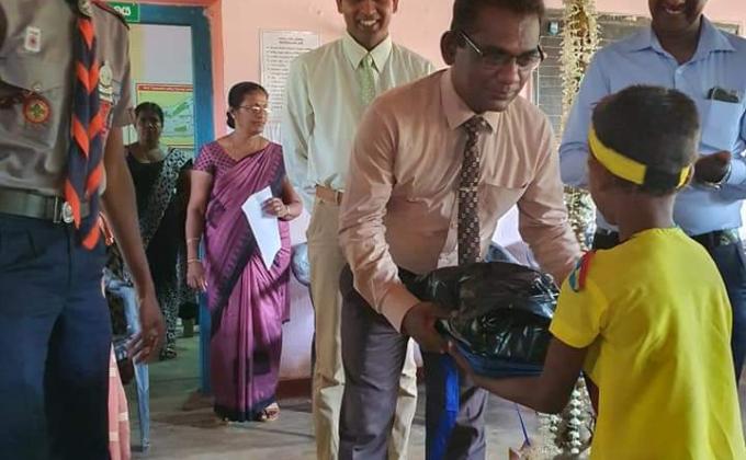 School Library is Book Donation