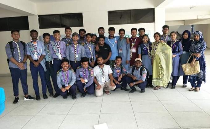 Hajj camp cleaning activities 2019