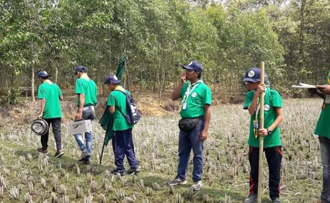 জাম্বুরী ও সানসো হাইকিং-২০১৯