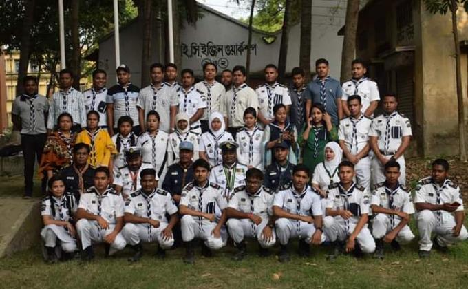 ২২ তম নৌ স্কাউট লিভার বেসিক কোর্স