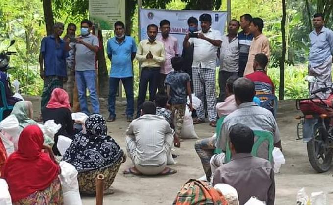 প্রতিবন্ধী ব্যক্তির ত্রান বিতরণ-২০২০