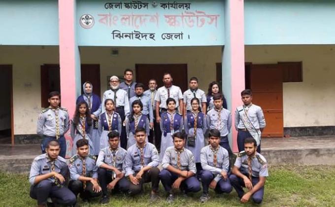 জাতীয় পর্যায়ের শাপলা কাব ও প্রেসিডেন্ট’স স্কাউট অ্যাওয়ার্ড প্রার্থীদের লিখিত ও সাঁতার মূল্যায়ন 