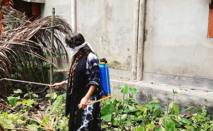 ডেঙ্গুর বাহক এডিস মশা নিধন