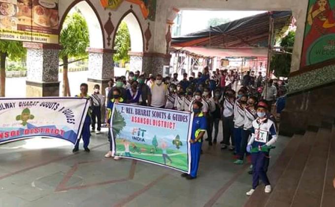 MERATHON WITH BSG(ASANSOL)FIT-INDIA 