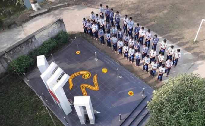  ভাষা শহীদদের প্রতি শ্রদ্ধা জ্ঞাপন 