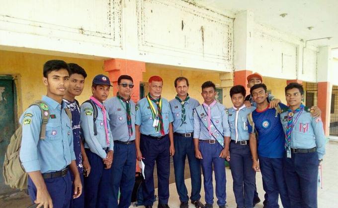 আঞ্চলিক "প্রেসিডেন্ট স্কাউট এ্যাওয়ার্ড"  পরিক্ষা 