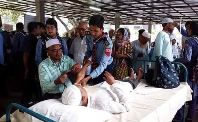 বয়স্কদের সেবা করা।