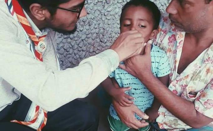 জাতীয় ভিটামিন-এ প্লাস ক্যাম্পিং ২০১৯। 