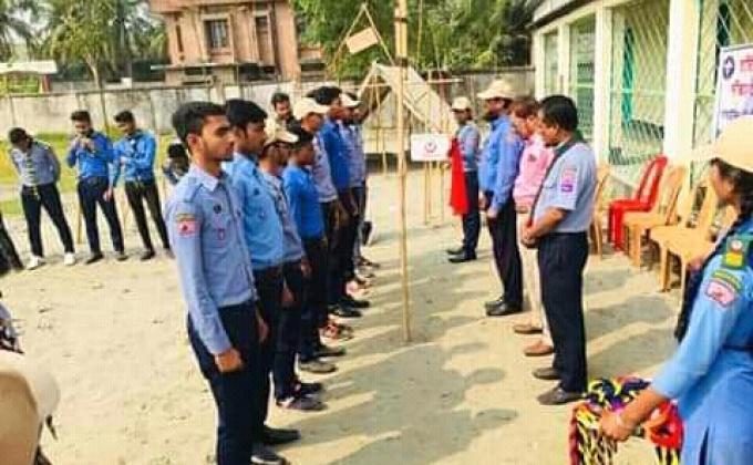 রোভার  সহচর দের দীক্ষা অনুষ্ঠান-২০১৮