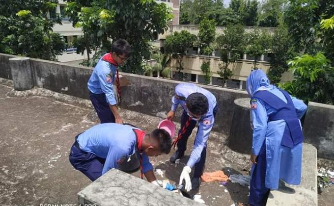ডেঙ্গু প্রতিরোধ সচেতনতা ও  পরিচ্ছন্নতা কর্মসূচি 