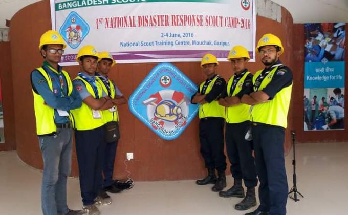 1st National Disaster Response Scout camp-2016