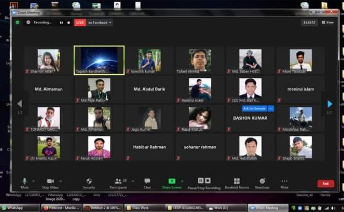 মেসেঞ্জার অব পিস লোকাল কোর্ডিনেটর কোর্স -২০২০