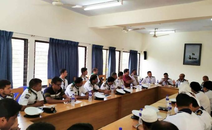 শাপলা, পি এস, পি আর এস বৃদ্ধির লক্ষে নৌ অঞ্চল কতৃক আয়োজিত সভা