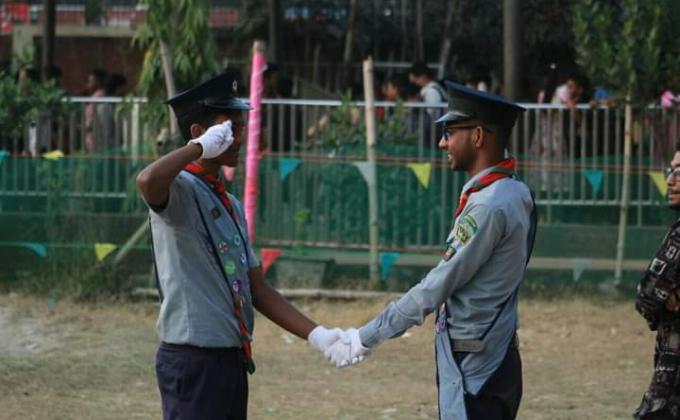 পরিস্কার পরিচ্ছন্ন অভিযান। 