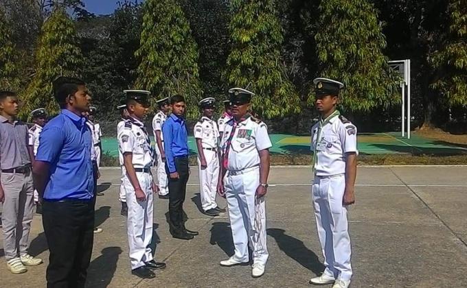 কাপ্তাই জেলা নৌ স্কাউটস এর বাৎসরিক পরিদর্শন ২০১৮