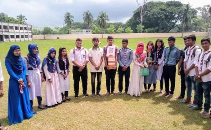 মানব সেবাই মাগুরা আদর্শ কলেজ রোভার ও গার্ল-ইন স্কাউট গ্রুপ 