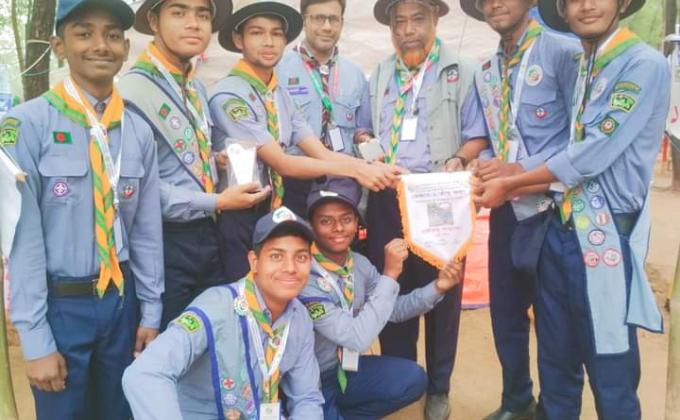  Tent Clean,make Gadgets and Show scout Ability 