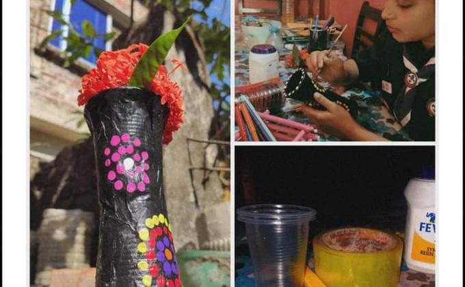 "প্লাষ্টিক টাইড টার্নার চ্যালেঞ্জ ব্যাজ''

