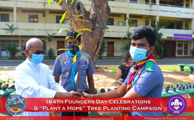“Plant a Hope” Tree Planting campaign Negombo District