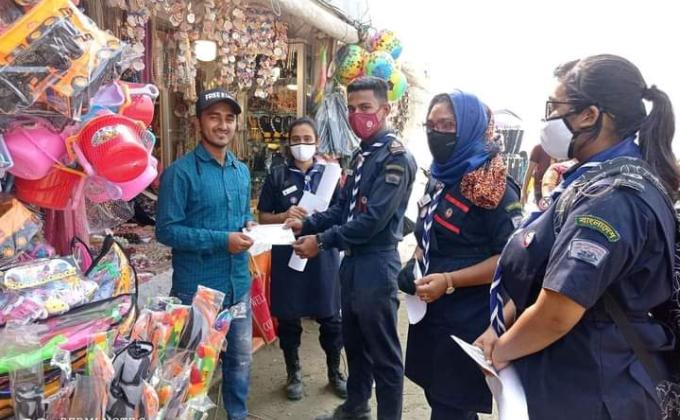 "প্লাস্টিক টাইড টার্নারস চ্যালেঞ্জ ব্যাজ"